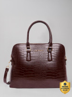 LINO PERROS Women Brown Satchel