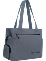 Partner Women Grey, Black Shoulder Bag