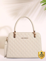 LINO PERROS Women White Shoulder Bag