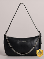 LINO PERROS Women Black Shoulder Bag