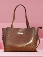 CarryLux Women Brown Shoulder Bag