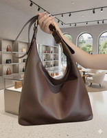 HK PURSE Women Brown Hobo