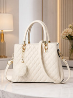 Paradise Fashion Women White Shoulder Bag