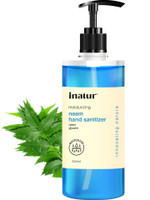 inatur Moisturising With Neem Extract, Kills 99.9% Germs Hand Sanitizer Pump Dispenser(500 ml)