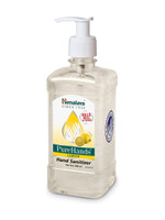HIMALAYA PureHands Lemon Hand Sanitizer Pump Dispenser(500 ml)