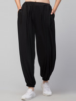famiss fashion Solid Viscose Women Harem Pants