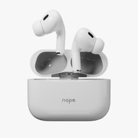NOPE Nuclear A1 MINI, 24Hrs Playtime, BT5.3, 10MM Drivers, Made In India Earbuds Bluetooth(Pearl White, True Wireless)