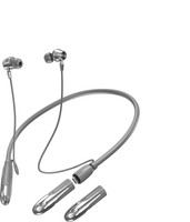 Lexolt Spectra 150 Hours Playtime Wireless Neckband headphones Bluetooth(Grey, In the Ear)