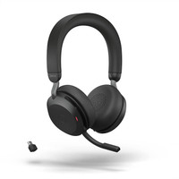 Jabra Evolve 2 75 USB-C Bluetooth & Wired Headset(Black, True Wireless)