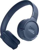 JBL Tune 520 BT 57Hr Playtime, Pure Bass, Multi Connect Bluetooth Headset, BT 5.3LE Bluetooth(Blue, On the Ear)