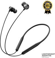 Enacfire PREMIUM Z2 Bullets Wireless Z2 Bass Neckband headphone with 48 hr playtime Bluetooth(Black, On the Ear)