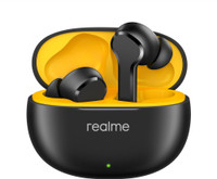 realme Buds T110 with AI ENC for calls, upto 38 hours of Playback and Fast Charging Bluetooth(Black, True Wireless)