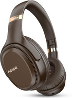 Noise 3 / Airwave max 3,70 Hrs Playtime,ENC, Dual pairing & Ultra-low latency of 45ms Bluetooth(Dark Brown, On the Ear)