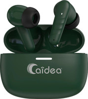 Caidea TW400 Aristo 32dB Active Noise Cancellation 75H* Fast Charging Wireless Earbuds Bluetooth(Graphite Green, True Wireless)