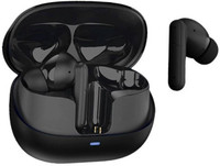 Bassflex Quad Mic Auto ENC, 120Hr Backup, Low Latency Gaming, Made in India, 5.3v Bluetooth Gaming(Black, True Wireless)