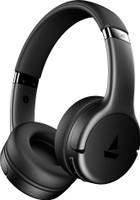 boAt Rockerz 411,40H Battery, 40ms Latency, Stream Ad Free Music via App, BT v5.4 Bluetooth(Active Black, On the Ear)