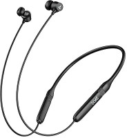 boAt Rockerz 301 ANC,13mm Drivers,Hall Switch, ~30dB ANC,Stream Ad Free Music via App Bluetooth(Onyx Black, In the Ear)