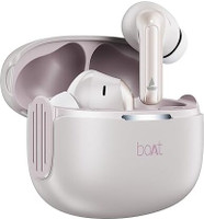 boAt Airdopes 219, 40H Battery, Free Music Streaming & Best in Segment for Calling Bluetooth(Ivory Mist, True Wireless)