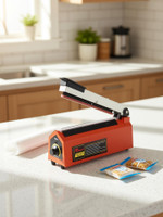 Passion orange hand sealing machine 8 inch Table Top Heat Sealer(200 mm)