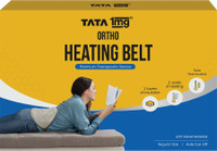 TATA 1mg Electric Heating Belt for Pain Relief & Period Cramps | 2 Thermostat | Regular Heating Pad