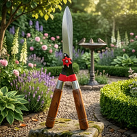 STIGREEN Heavy-Duty Hedge Shears – Sharp Iron Blades with Ergonomic Handle for Pruning DLX Precision Hedge Trimmer Hedge Shear(53 cm)