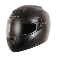 VEGA Edge Motorbike Helmet(Texture Black)