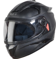 Steelbird 7Wings Robot Opt Dashing ISI Certified Full Face Helmet Motorbike Helmet(Dashing Black)