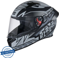 STUDDS THUNDER D5 Motorbike Helmet(Matt Black N4)