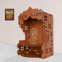 JrWall ART TEMPLE-0032 Engineered Wood Home Temple(Height: 35.5, DIY(Do-It-Yourself))