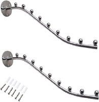 Q1 Beads 9 pin wall drope hanger for multipurpose- metal Swivel Hook 9(Pack of 2)