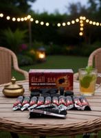 Reliable Mart Charcoal Rolls for Bukhoor and Hookah, Magic Coal Hookah Charcoals(Pack of 10)