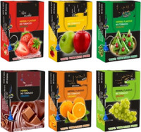 FUMIFY 6 flavour pack_F19 Double apple, Strawberry, Orange, Paan, Grapes, Chocolate Hookah Flavor(180 g, Pack of 6)