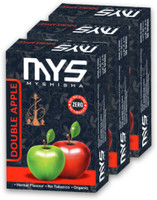 MYSHISHA Premium Quality Herbal Double Apple Hookah Flavor(150 g, Pack of 3)