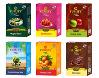 FUMIFY Signature Flavours Assorted Combo Pack | 6 Premium Flavors MAGHAI PAAN, DOUBLE APPLE, DOUBLE GRAPE MINT, STRAWBERRY, CHOCOLATE, ORANGE CRUSH Hookah Flavor(240 g, Pack of 6)