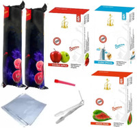 FUMIFY Double apple Dubai special magic coal chimti mouthtip foil_F72 Paan Ras Hookah Flavor(30 g)