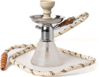 FUMIFY Platinum Majesty Frostbite Premium Shisha , 9.5 inch Aluminium Hookah(White)