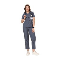KNYA New Gen Pant, Shirt Hospital Scrub(Heather Grey M)