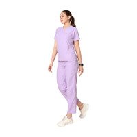 KNYA New Gen Pant, Shirt Hospital Scrub(Pastel Lilac XXL)