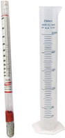 LABz Hydrometer for Heavy Liquid(1,000-2,000 range) With Cylinder (250 ml) Hydrometer
