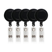 Dcenterprises Plastic ID Badge Reel(Pack of 5)