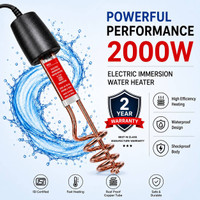 RedShell ISI Mark Spiral 2000 W Shock Proof Immersion Heater Rod(Water)