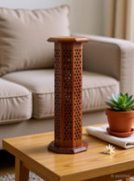 LyqArt incense stick holder, Agarbatti Stand, Incense stick Stand, Dhoopbatti Stand Wooden Incense Holder(Brown)