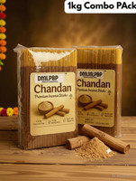 Dmlpbp Chandan Agarbatti 1KG– High-Quality Sandalwood Incense Sticks Chandan(1000 g, Set of 1)