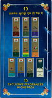 SACRED Slim Trim Premium Agarbatti for Pooja,Luxury Incense Stick Mix Fragrance for Puja, Meditation, Refreshing Ambience, 900 Quantity(30 Units, Set of 30)