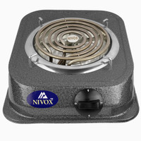NIVOX 2000 W Induction Cooktop Jog Dial(Grey, Z-2000)