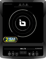 iBELL 2000 W Induction Cooktop Push Button(Black, CROWN SLIM 50, 2000W, Multifunction Controls, Auto Shut Off)