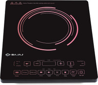 BAJAJ 2000 W Induction Cooktop Touch Panel(White, Red, Black, ICX 200FP touch)