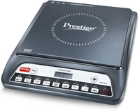 Prestige 1600 W Induction Cooktop Push Button(Black, PIC 20 | Indian Menu Option | Automatic Power Adjustment)
