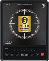V-Guard 1600 W Induction Cooktop Touch Panel(Black, VIC 1.6T)