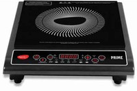Pigeon 1800 W Induction Cooktop Push Button(Black, Prime 19003446)